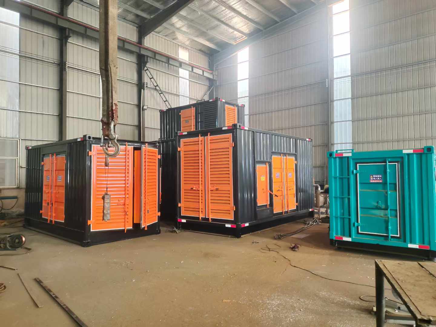 洞口500kw柴油发电机组可以带动多少功率设备？